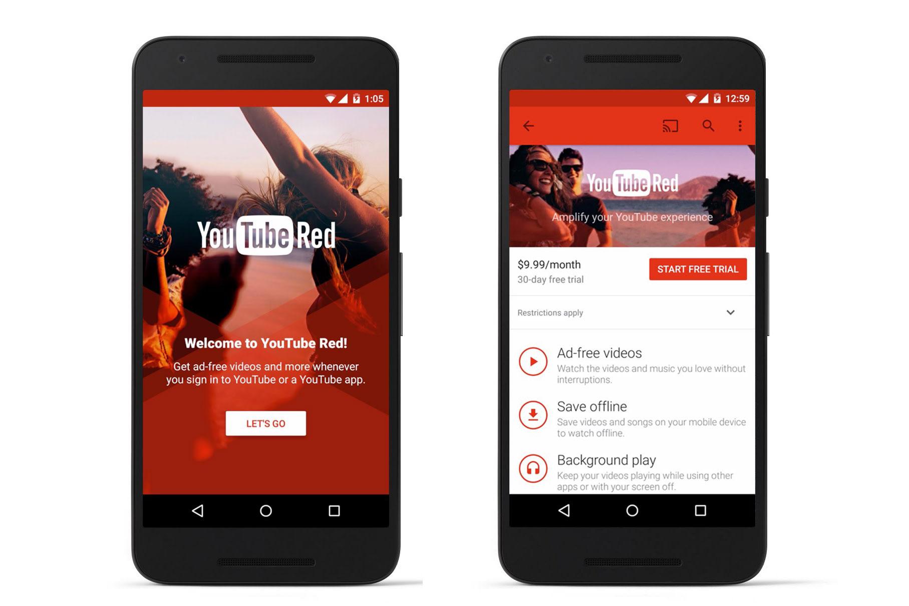 YouTube Red er nettstedets nye premiumsløsning. Foto: YouTube