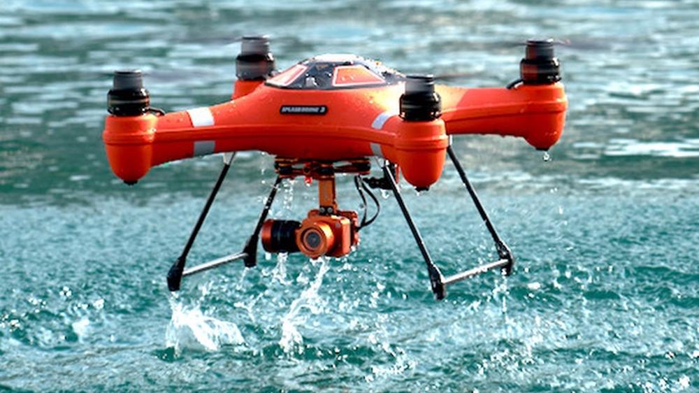 Her er en drone du kan ta med deg på fisketur
