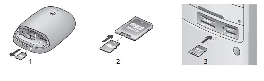 Filmklippene lagres som MP4 H.264 og kan spilles direkte fra minnekortet via en medfølgende adapter.