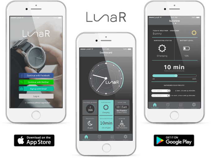 Klokken kommer med en egen app til både iOS og Android som kan brukes til mye vanlig smartklokke-funksjonalitet.