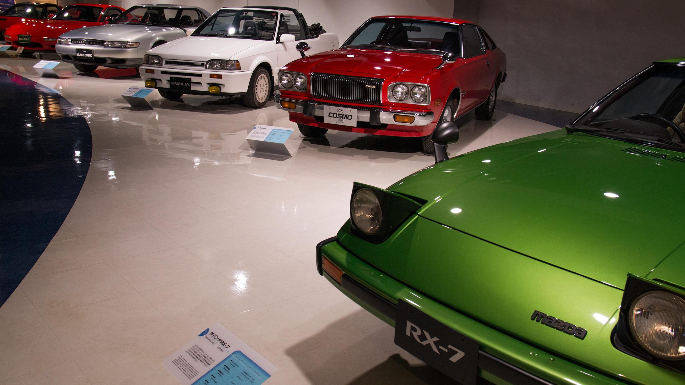 Mazda håper å se biler fra alle sine æraer i Hiroshima i 2020, når de feirer sitt hundreårsjubileum.Foto: Varg Aamo, Hardware.no