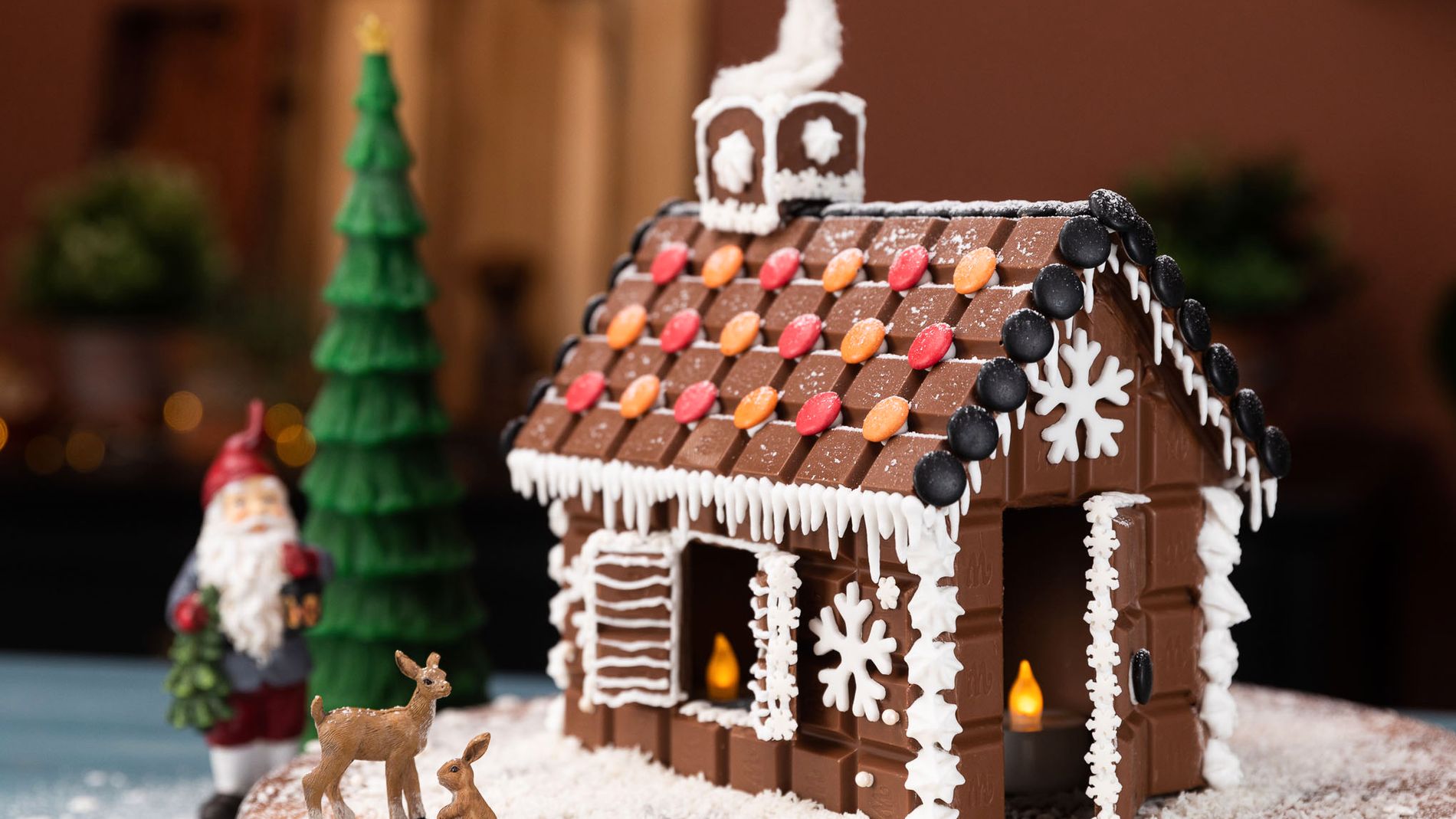 Så bygger du julens chokladhus