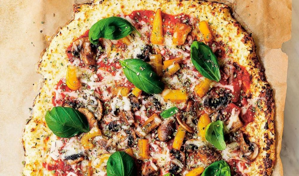 Blomkålspizza  – enkelt och jättegott.