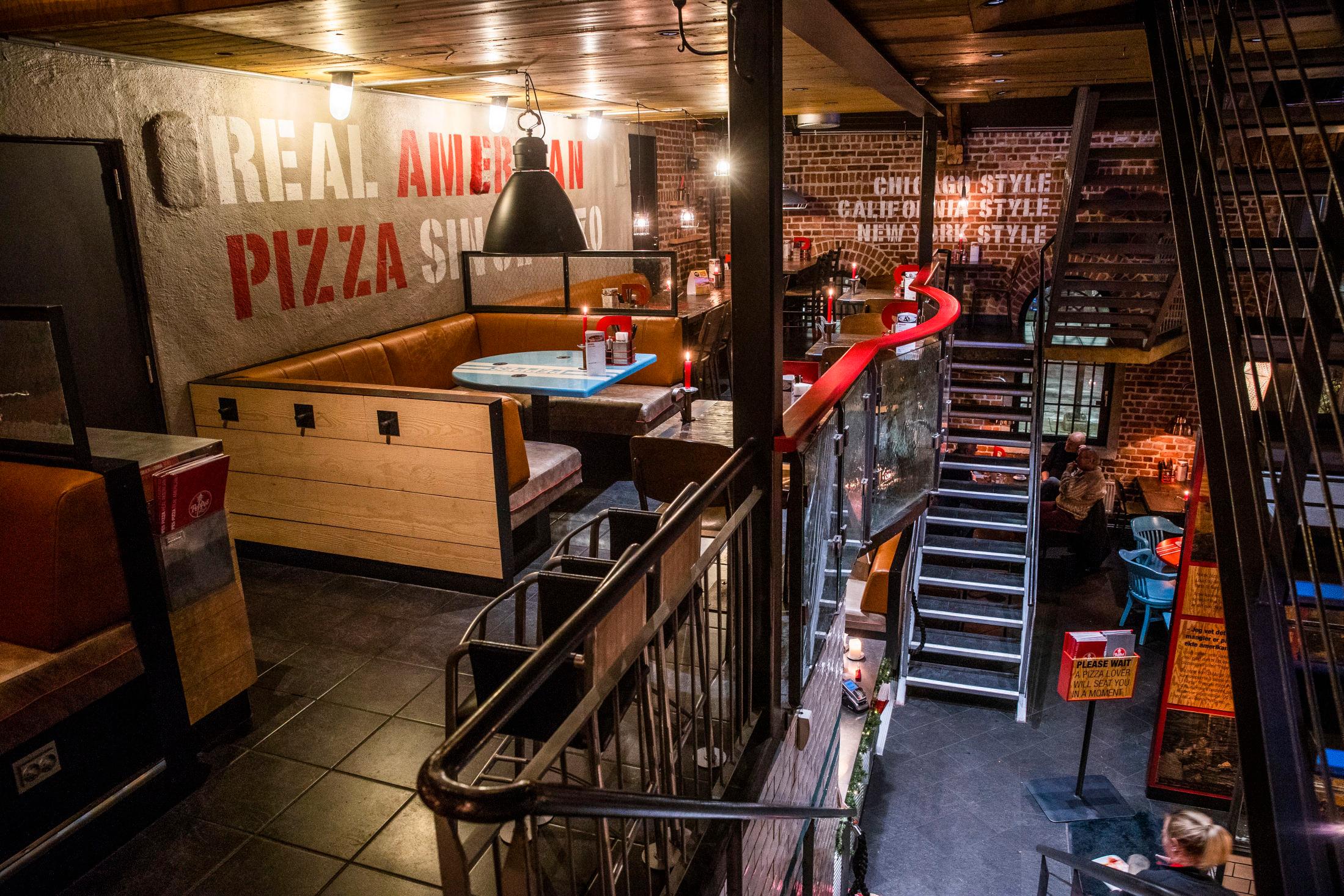 LUFTIG: På Peppes Pizza Skøyen var det god plass, og ingen kø da VGs restaurantanmelder besøkte restauranten. Foto: Frode Hansen/VG