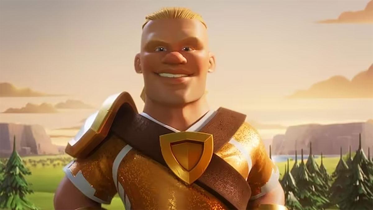Erling Braut Haaland becomes the first playable character in Clash of Clans