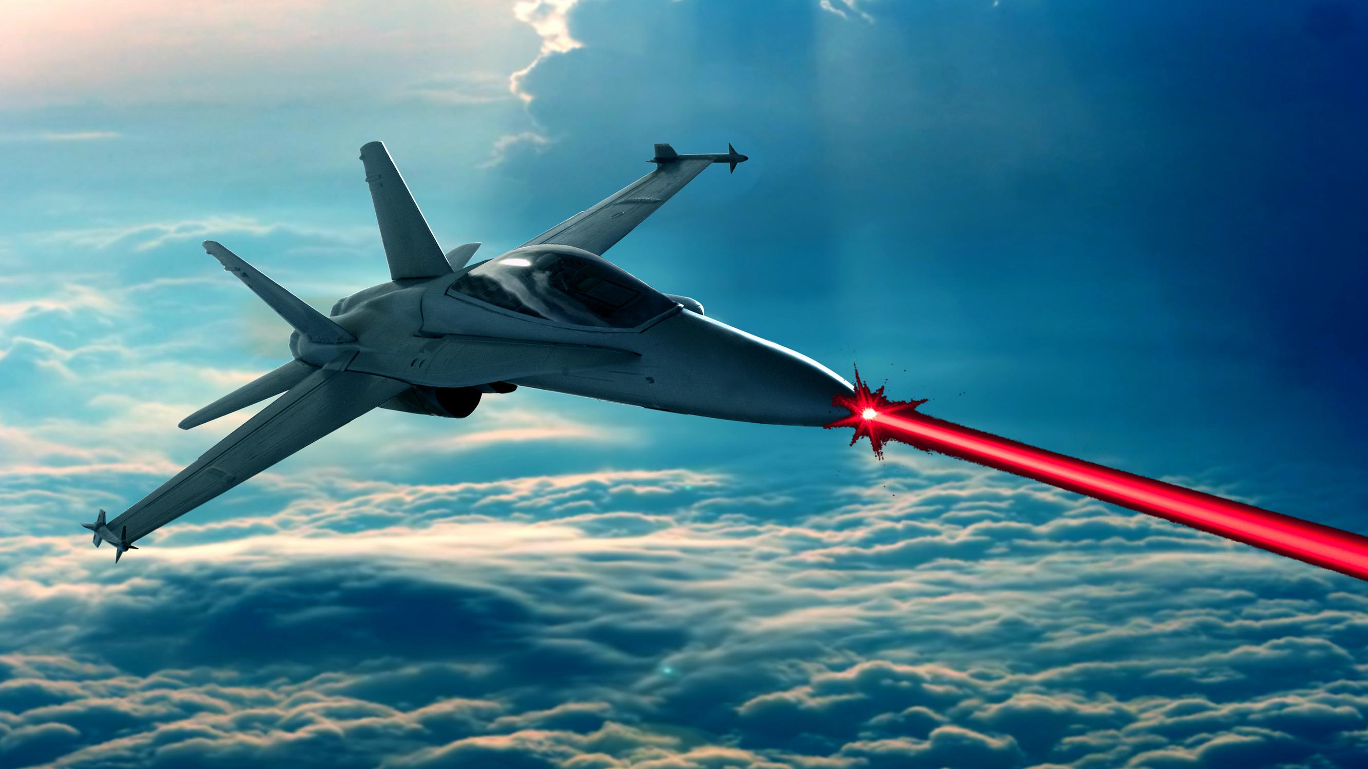 Jagerflyene kan bli utstyrt med laservåpen om få år