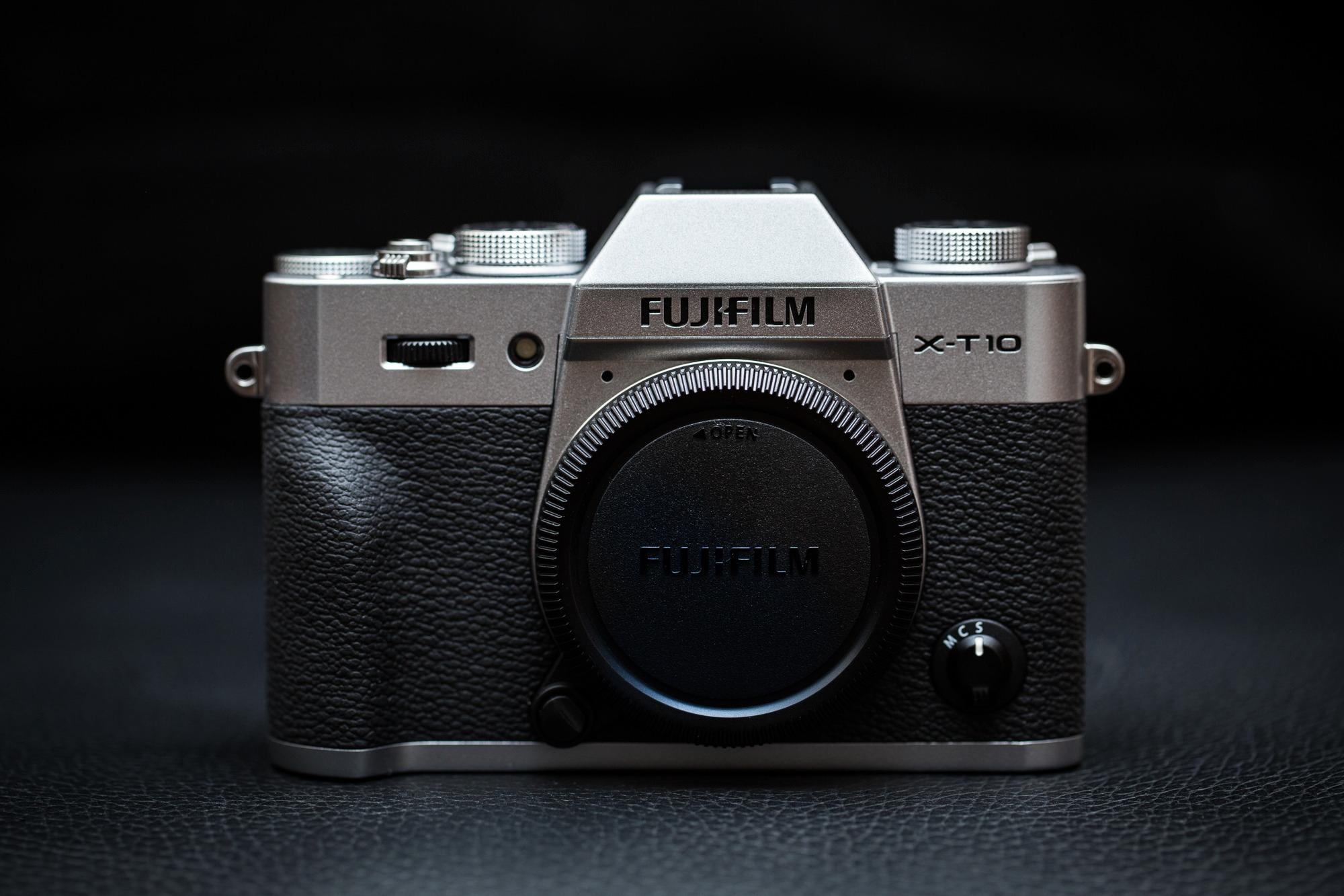 Fujifilm X-T10s front. Foto: Johannes Granseth