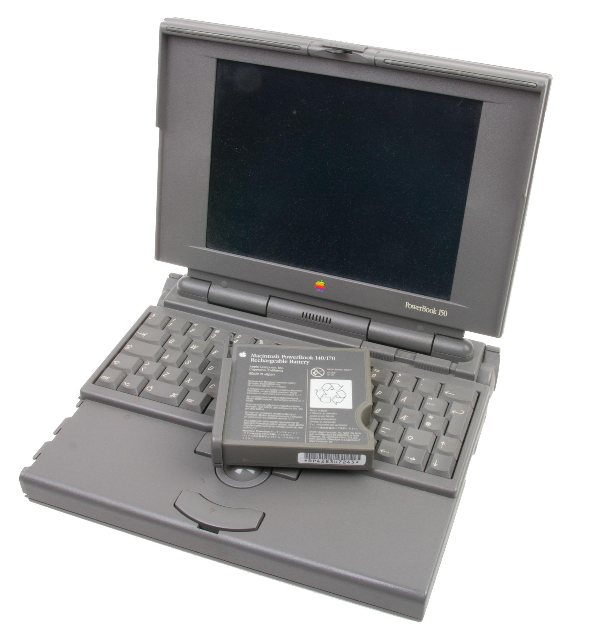 Nikkel-kadmium-batterier ble brukt i slikt som dette, en gammel Mac fra 90-tallet.Foto: Rolf B. Wegner, Hardware.no