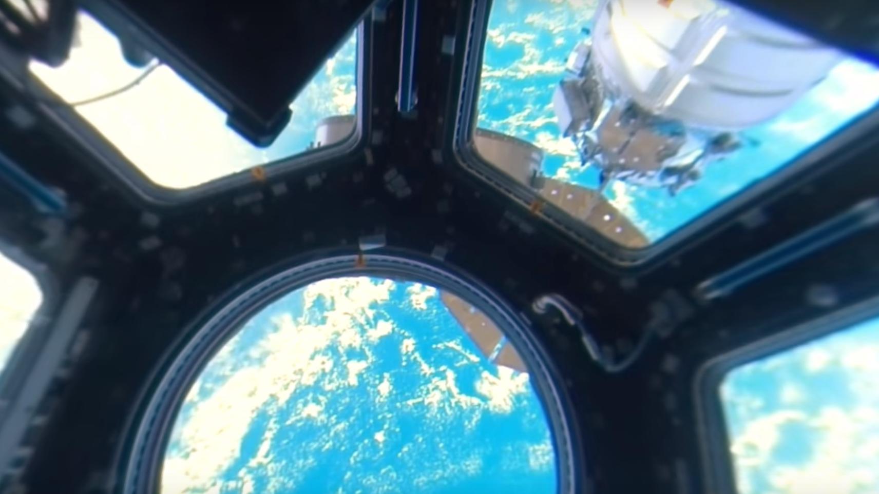 Se den utrolige 360-gradersvideoen fra romstasjonen i 4K