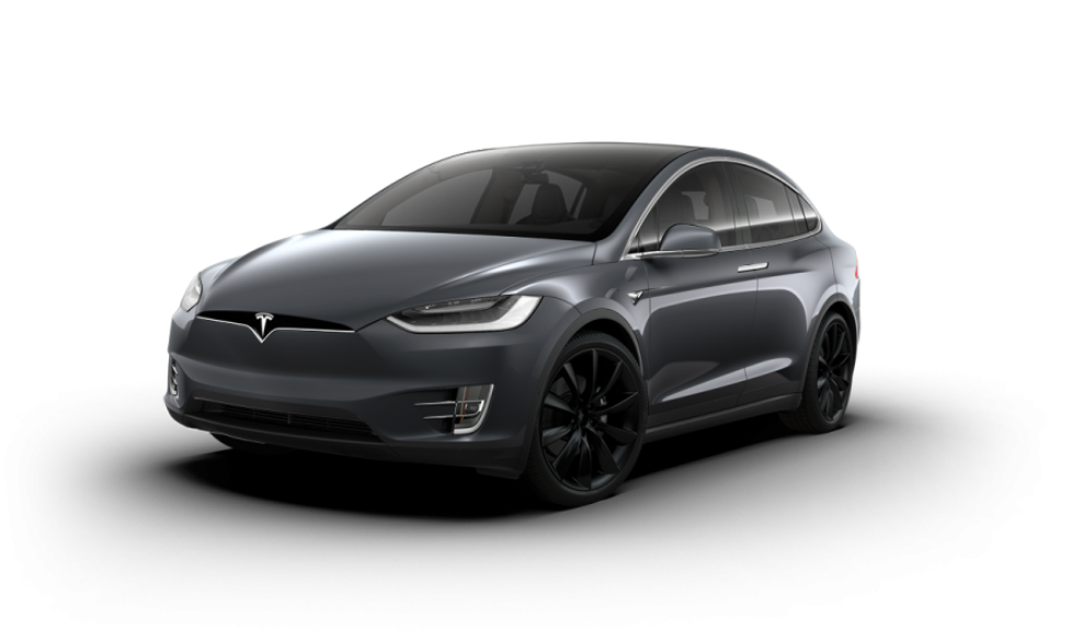 De største felgene Tesla tilbyr til Model X har en diameter på 22 tommer.