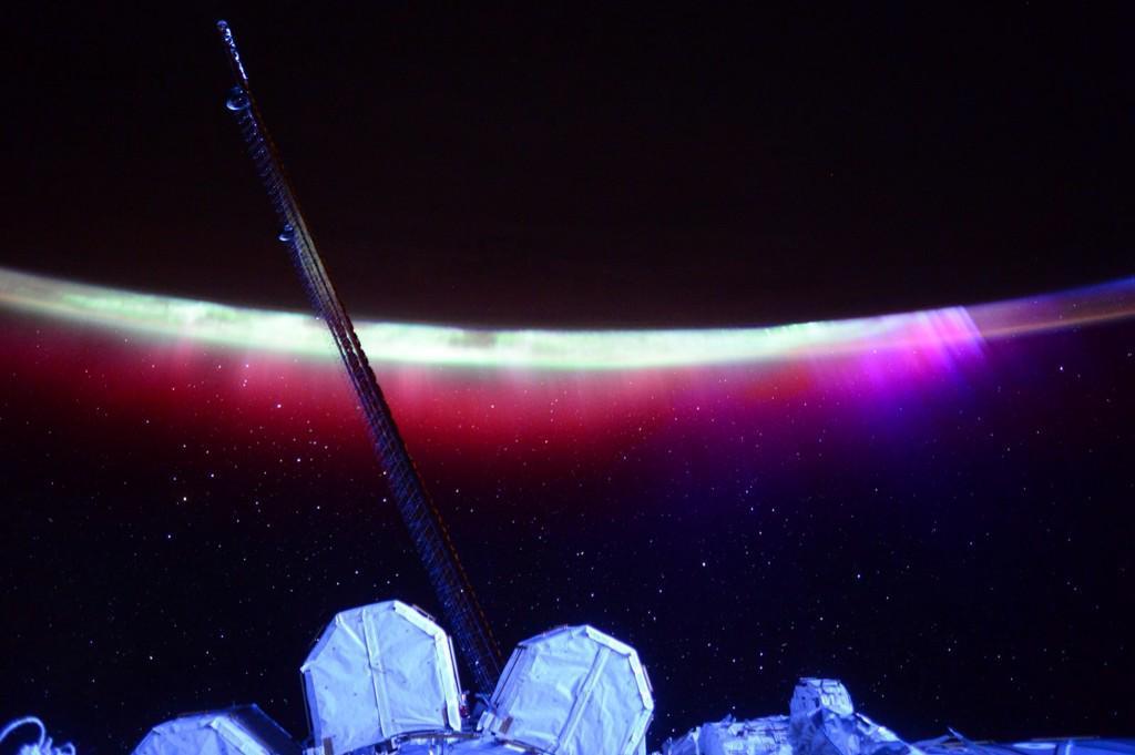 Et annet ferskt bilde lagt ut av Scott Kelly. Foto: ISS