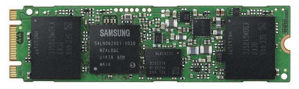 En M.2-SSD fra Samsung med både B- og M-nøkkel. Foto: Samsung