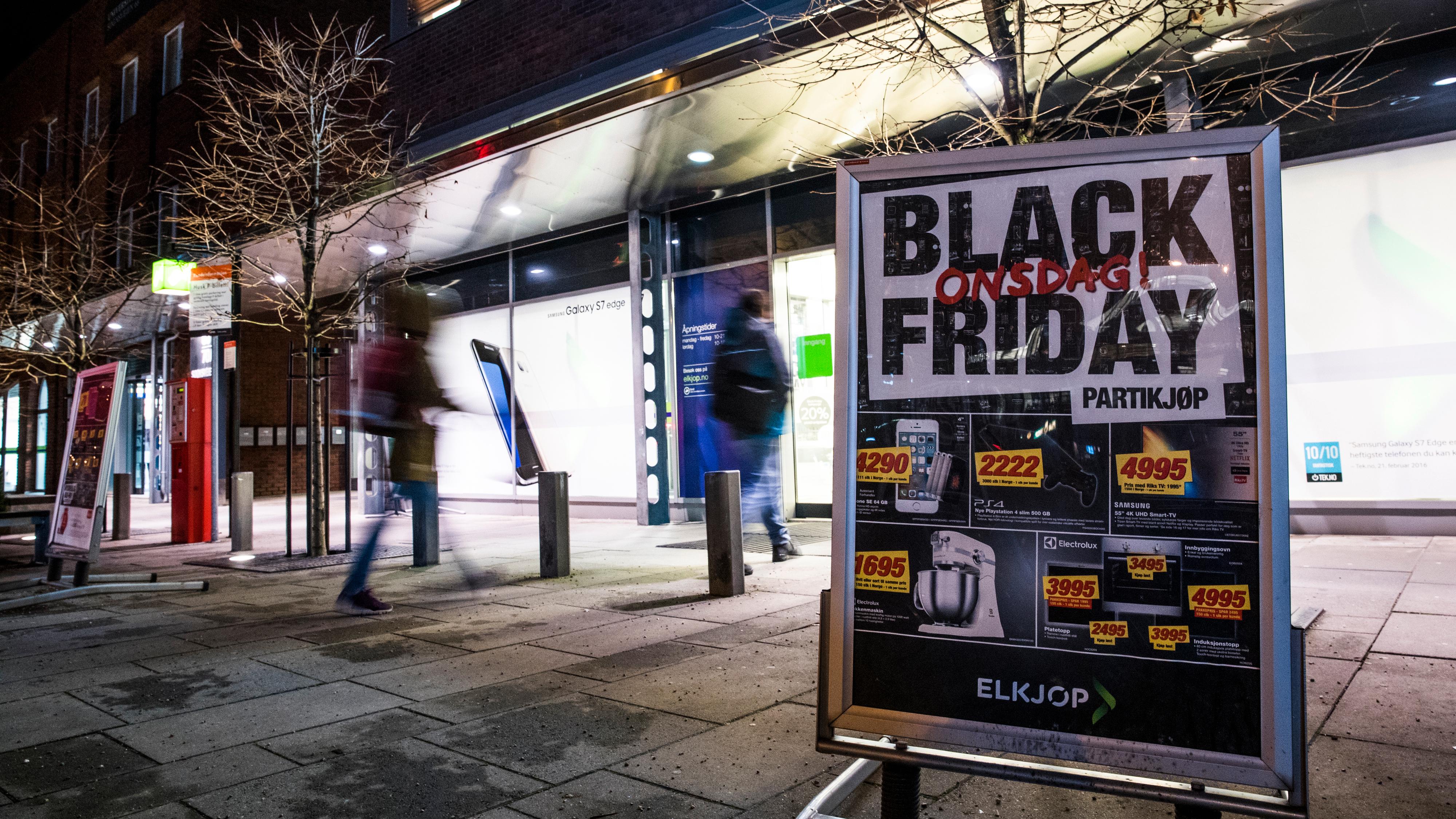 I fjor brukte norske shoppere 2,5 millioner kroner i minuttet på Black Friday. I år blir det enda mer.
