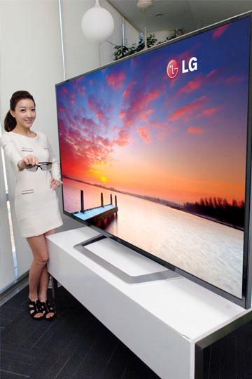 84-tommeren til LG har en oppløsning på hele 3840×2160 - fire ganger så mye som dagens HD-skjermer.