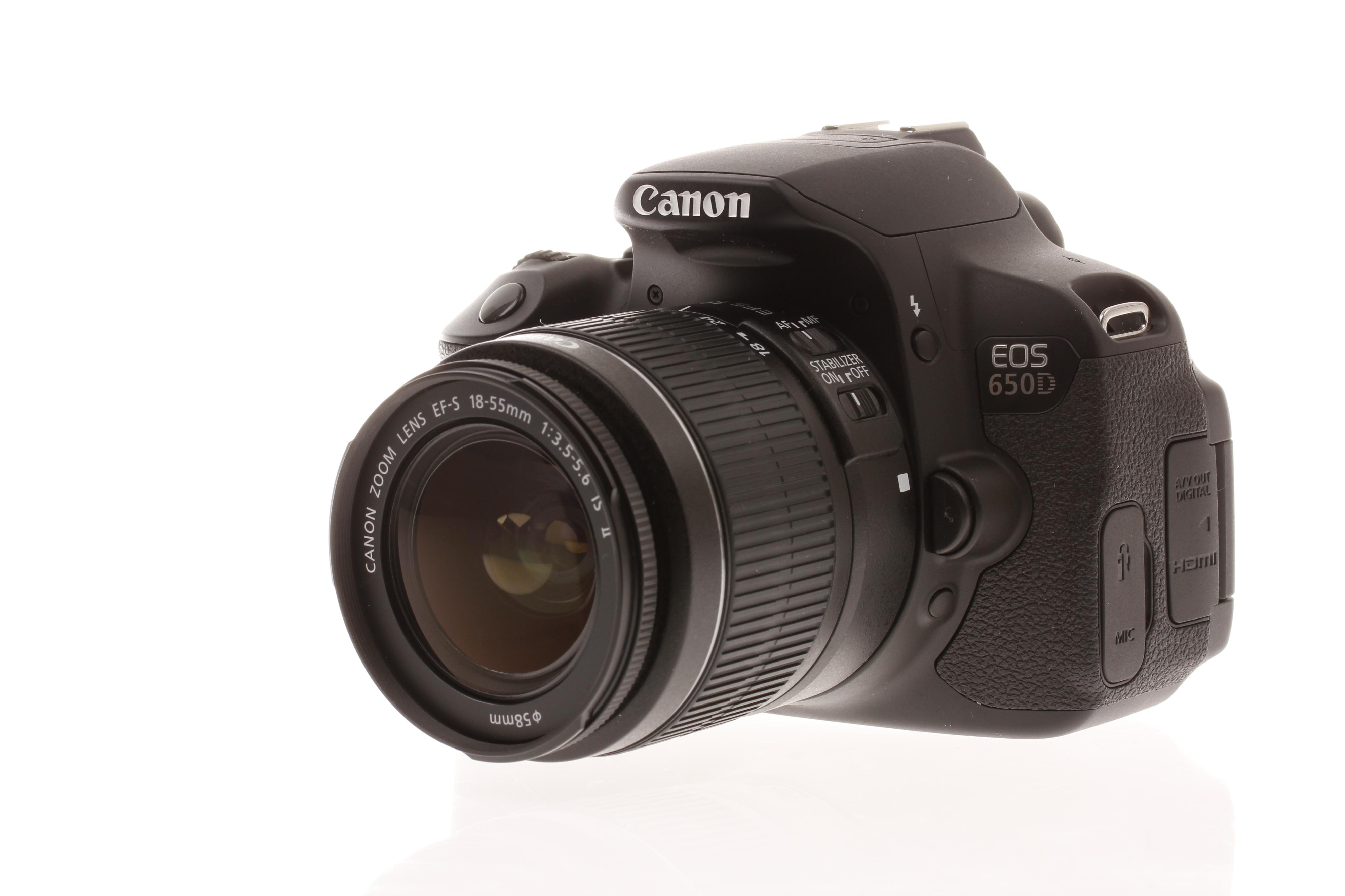 Canon EOS 650D med 18-55mm f/3.5-5.6 IS II.Foto: Paal Mork-Knutsen, Akam.no