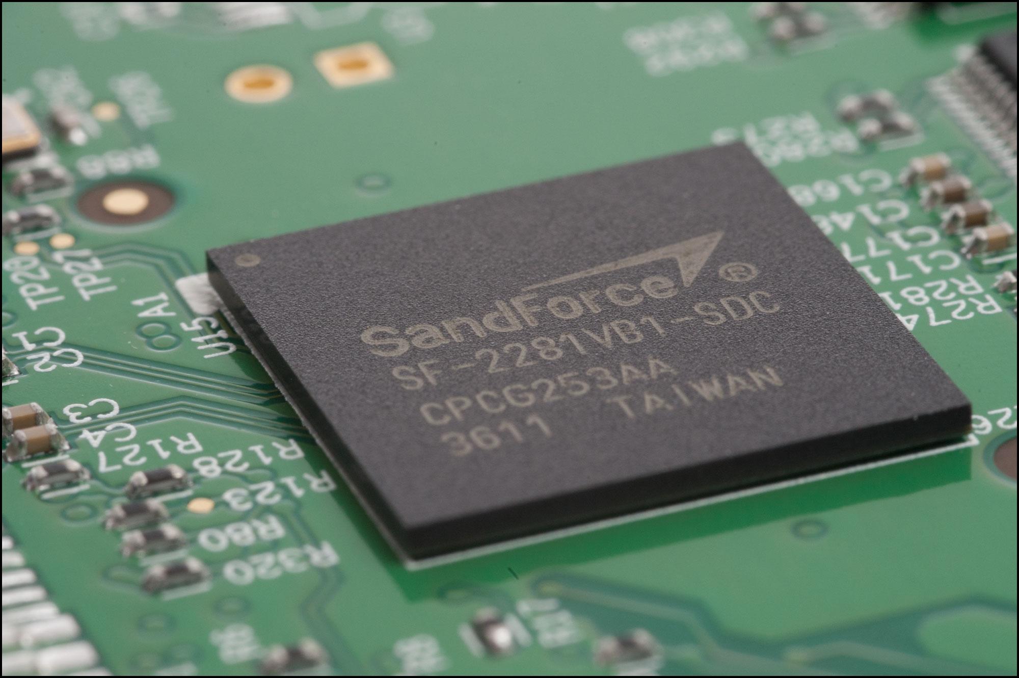 Hjernen i SSD-en kommer fra SandForce