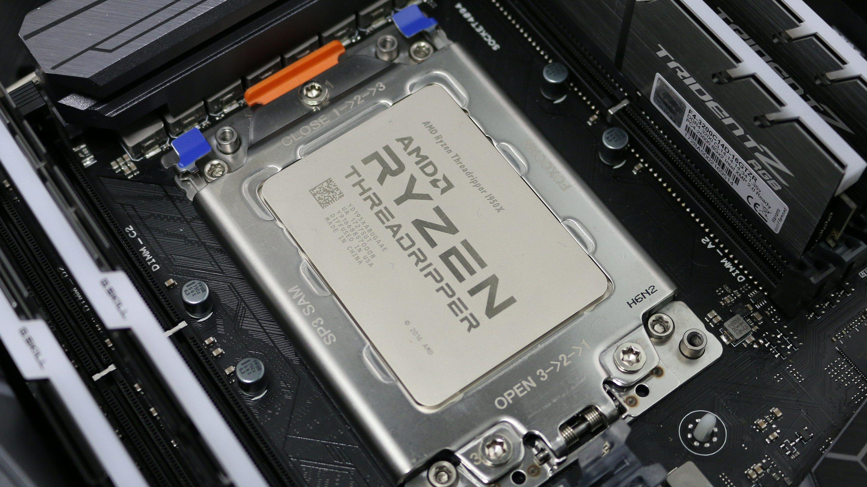 AMD Ryzen Threadripper 1950X og 1920X