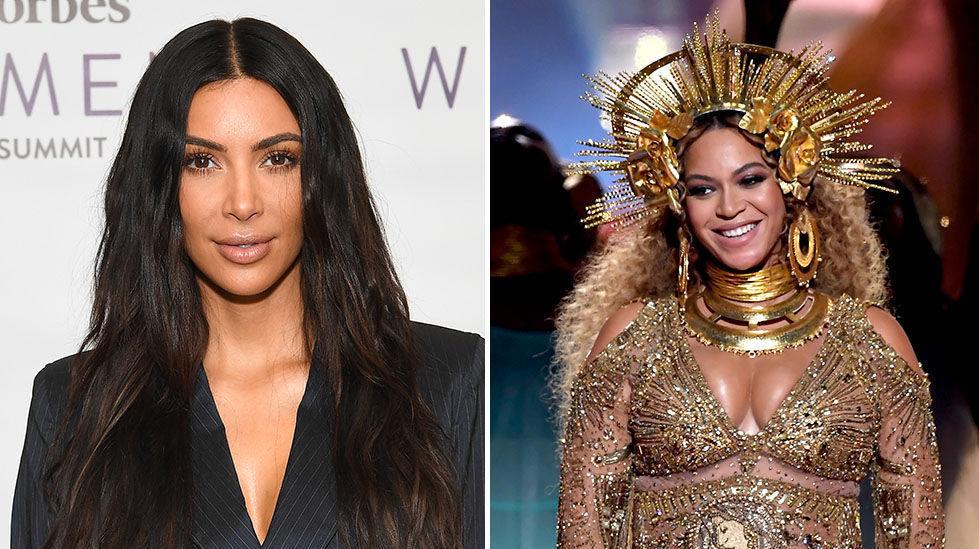 FANS: Kim Kardashian West og Beyoncé er blant superkjendisene som har besøkt det spesielle museet. Foto: Angela Weiss/Kevin Winter/AFP