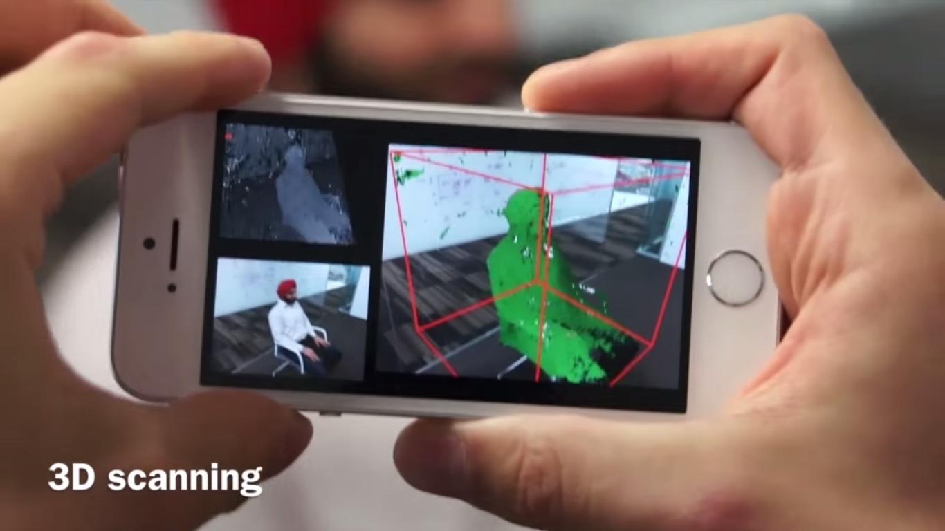 Ny løsning lar deg bruke en helt vanlig mobil som 3D-skanner