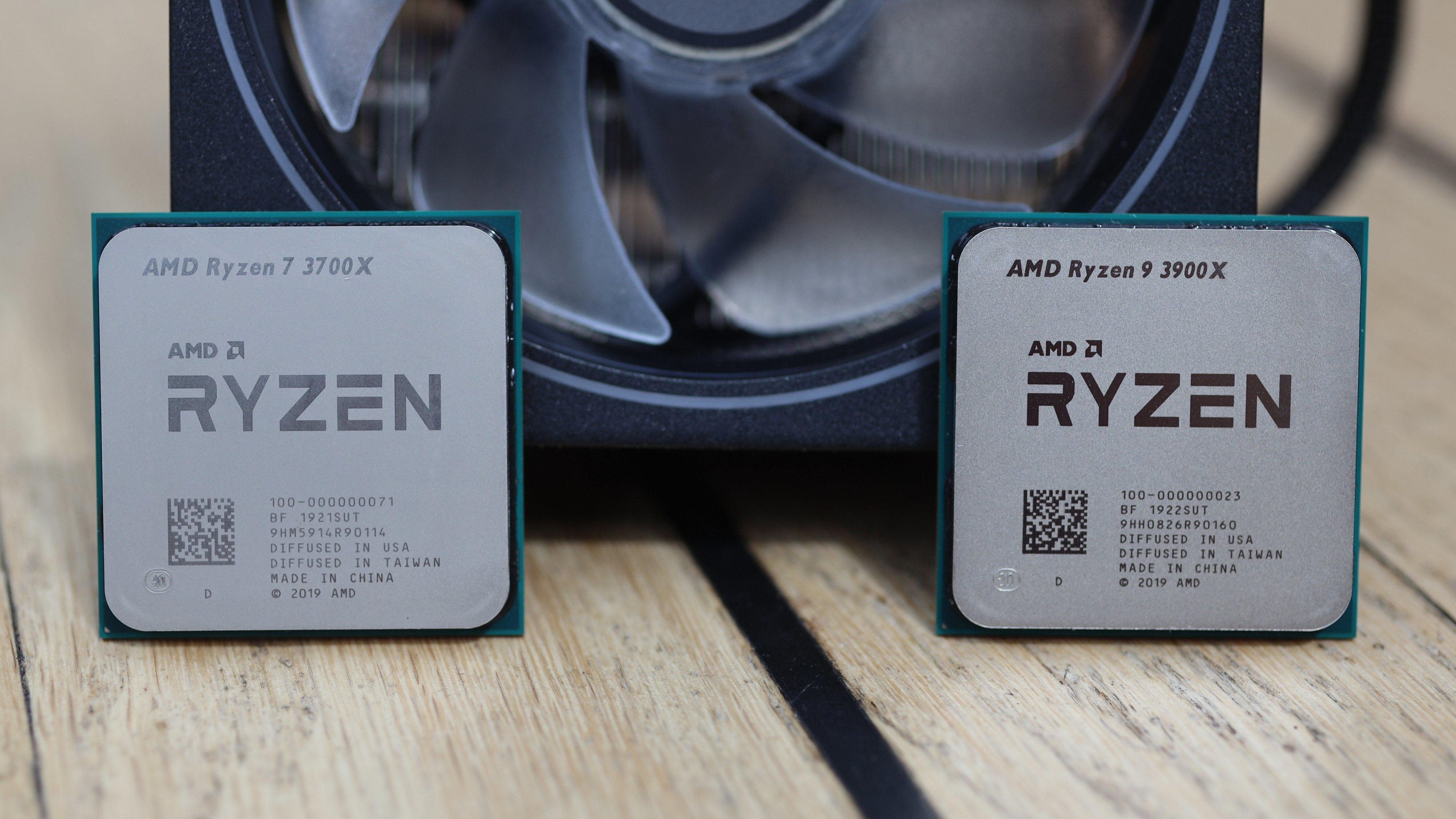 AMD Ryzen 9 3900X og Ryzen 7 3700X