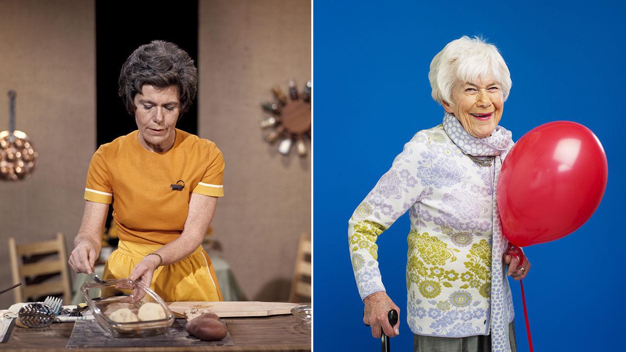HURRA: Matikonet Ingrid Espelid Hovig fyller 90 år og feires i stor stil på Godt. Foto: Jan Dahl / NTB scanpix / Kyrre Lien / VG