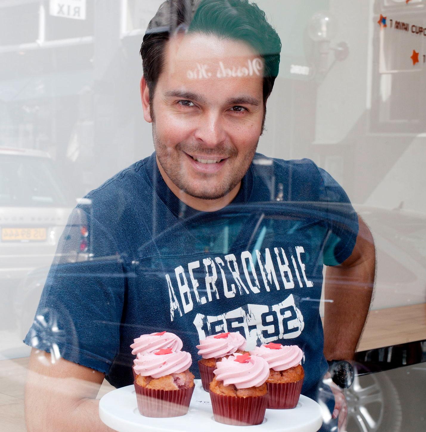 KAKEMAKER: New York inspirerte Kristian Vangsgaard til å åpne cupcakebakeri. Foto: Janne Møller-Hansen