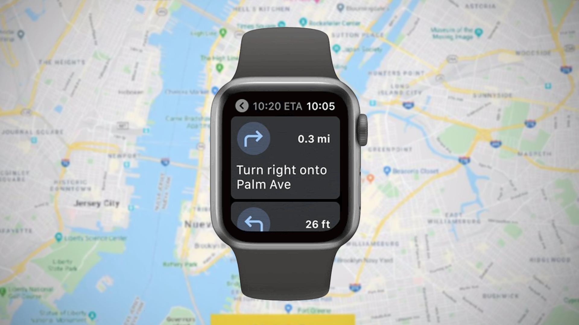 Google Maps kommer tilbake til Apple Watch