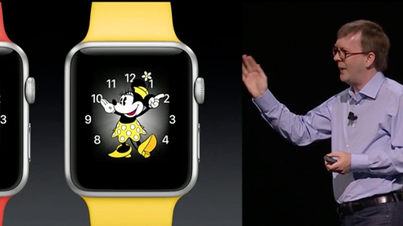 Du kan nå få Minni Mus som urskive på Apple Watch.