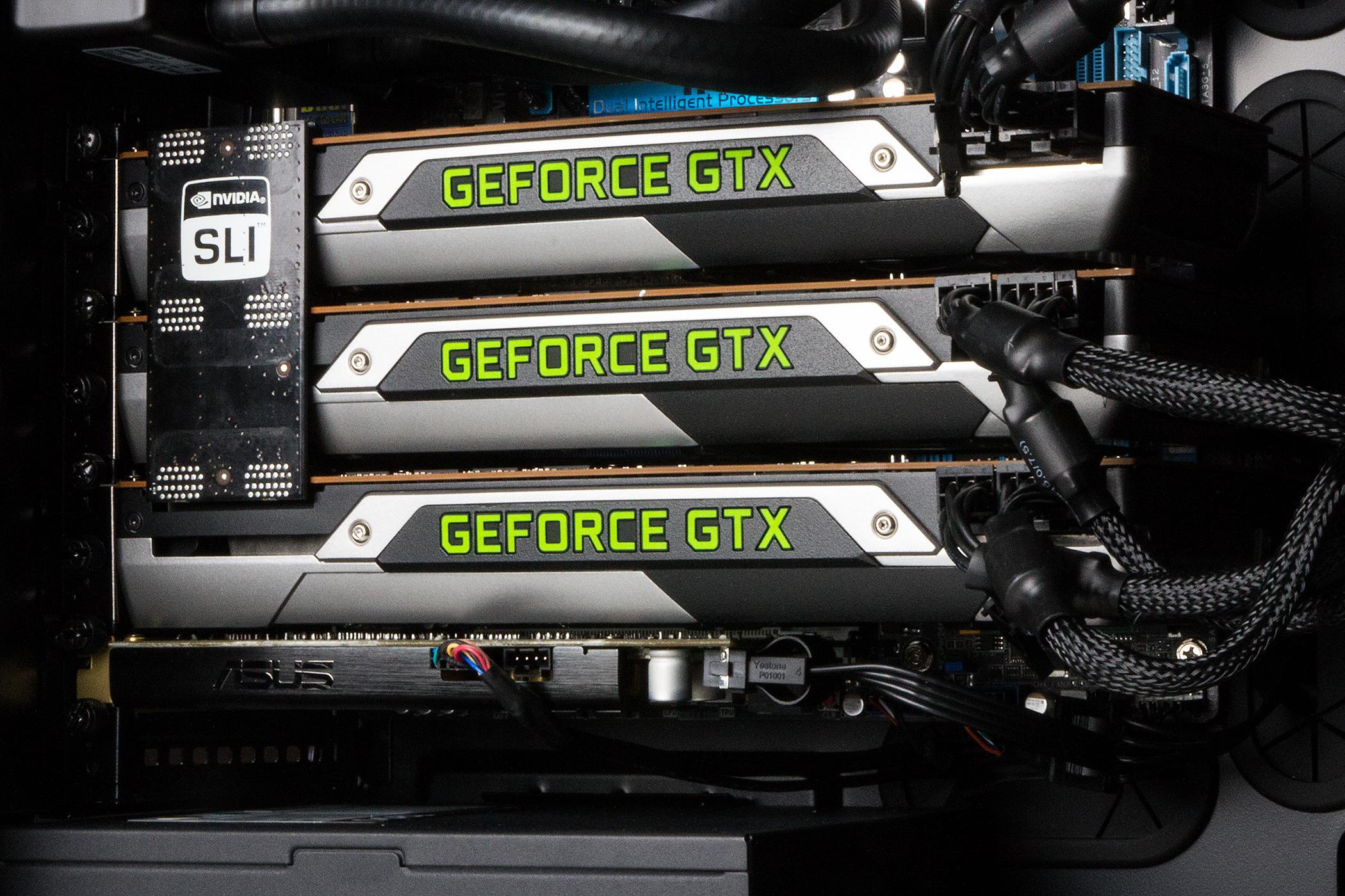 GeForce GTX Titan har slått virkelig godt an blant SLI-entusiaster.Foto: Varg Aamo, hardware.no