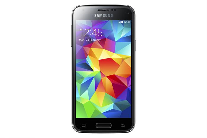 Galaxy S5 Mini er en krympte utgave av flaggskipet Samsung Galaxy S5.Foto: Samsung