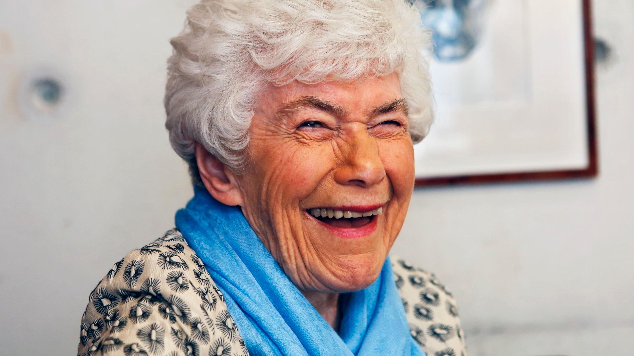 SPREK: Ingrid Espelid Hovig i anledning sin 90-årsdag i 2014. Foto: Nils Bjåland/VG