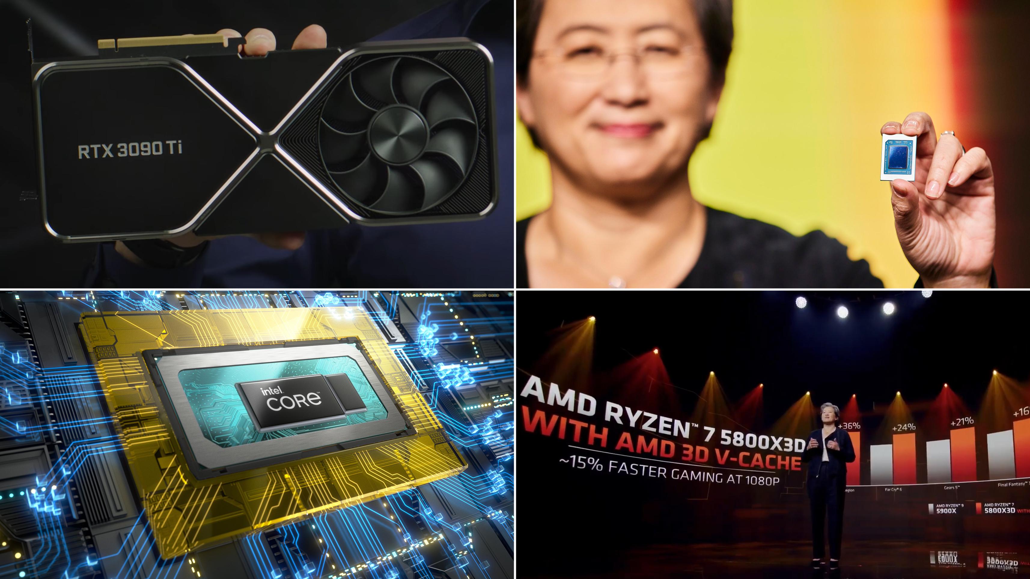 Lanseringsjippo fra AMD, Intel og Nvidia
