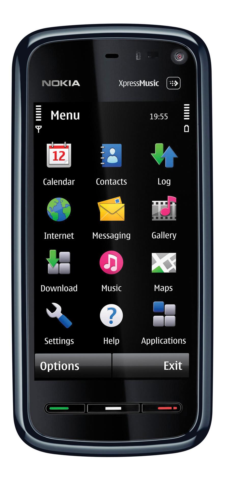 I motsetning til Nokia 5800 skal den beryktede kommende telefonen har berøringsskjerm.