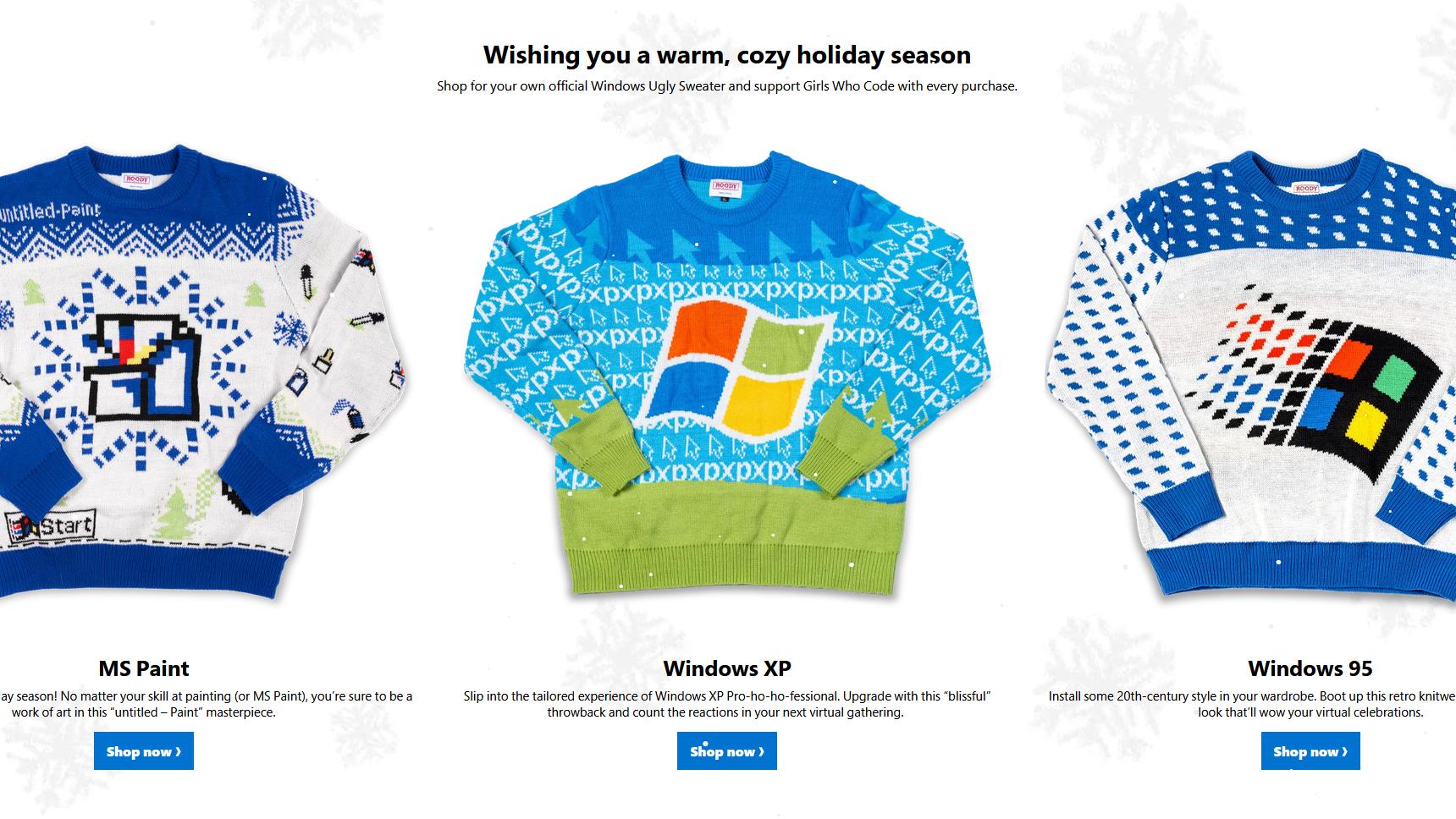 Microsoft frir til nerdene med retro julegensere