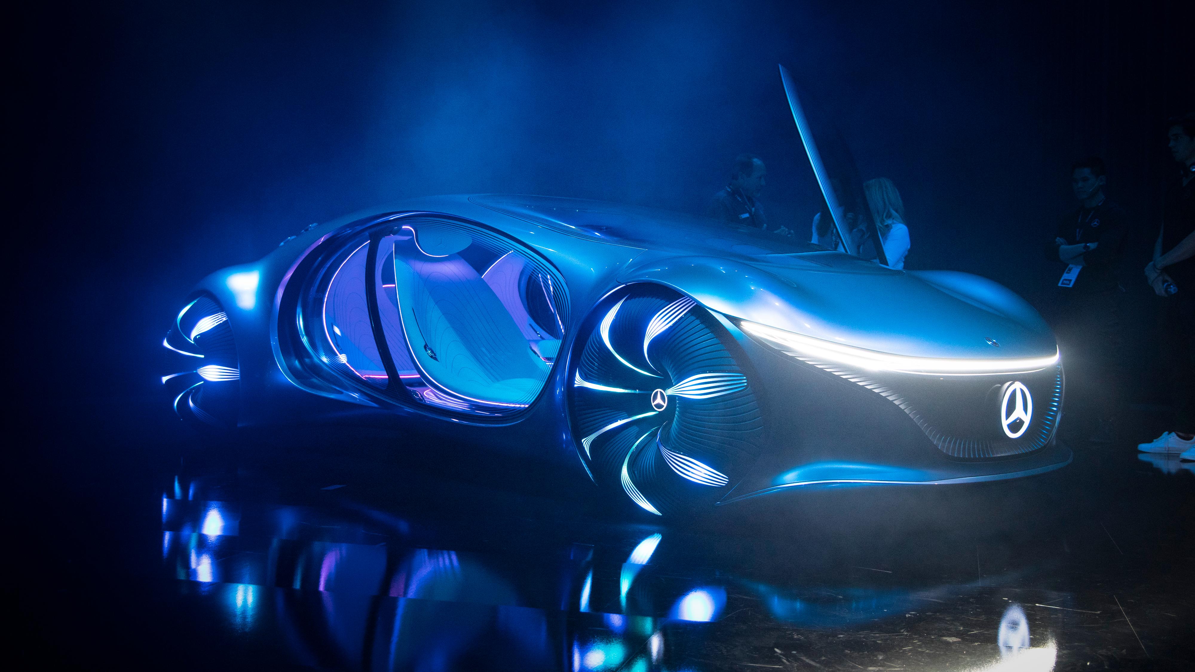 Mercedes-Benz’ elleville nye konseptbil er inspirert av filmen Avatar