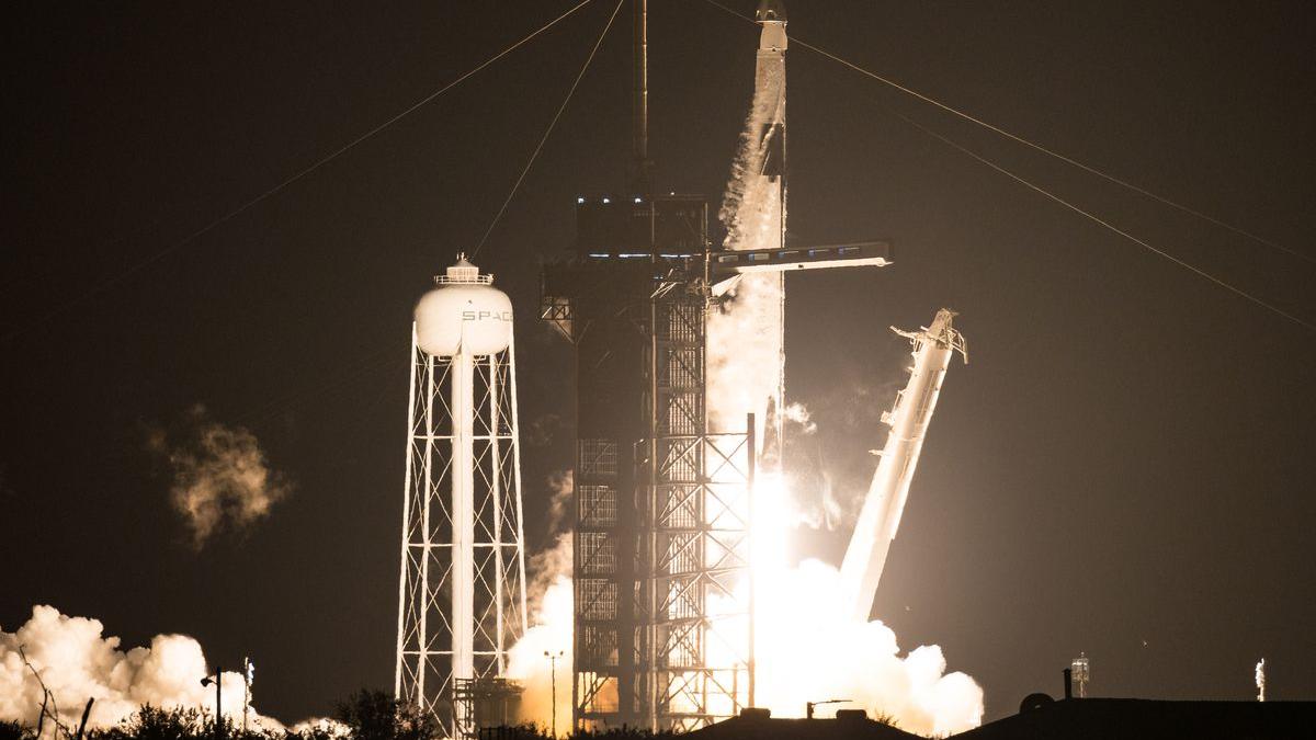 SpaceX med vellykket oppskytning 