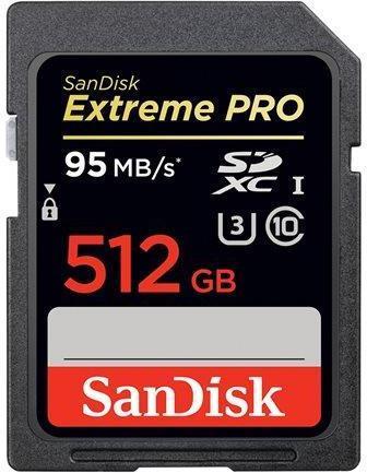 Dette er det største eksisterende SD-kortet fra SanDisk, som koster rundt 3700 kroner.
