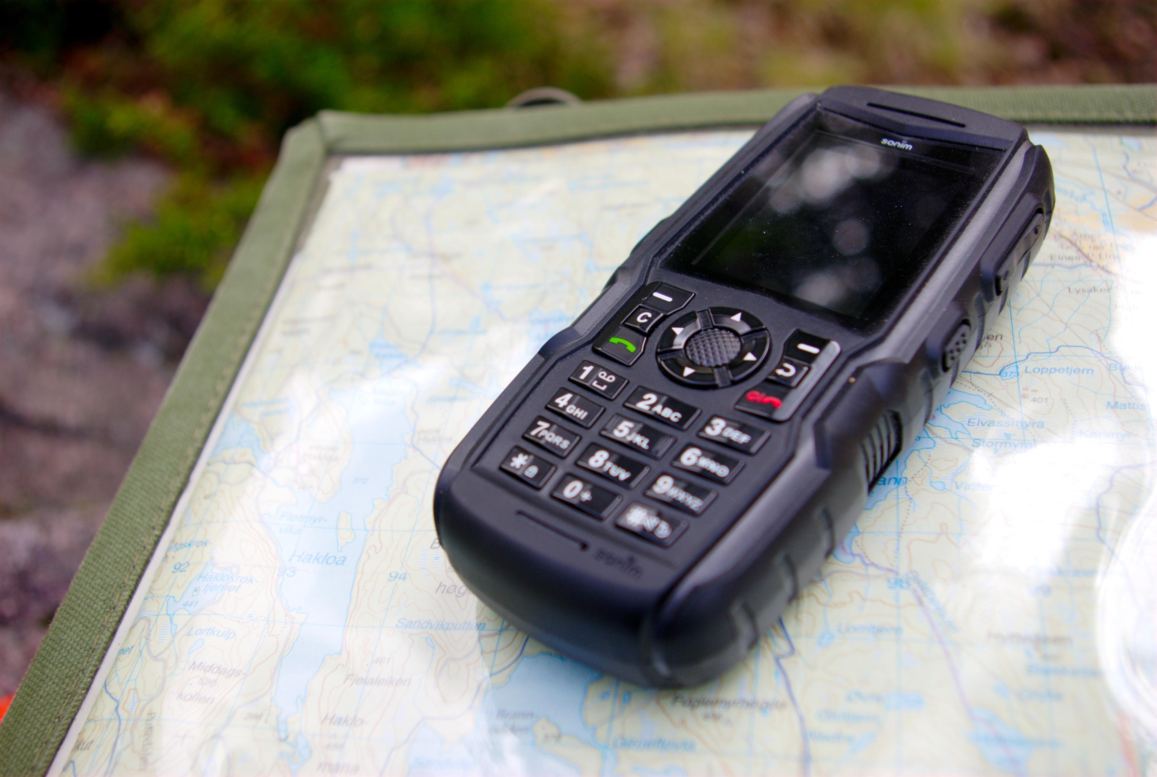GPS er en hendig funksjon i XP3300 Force.