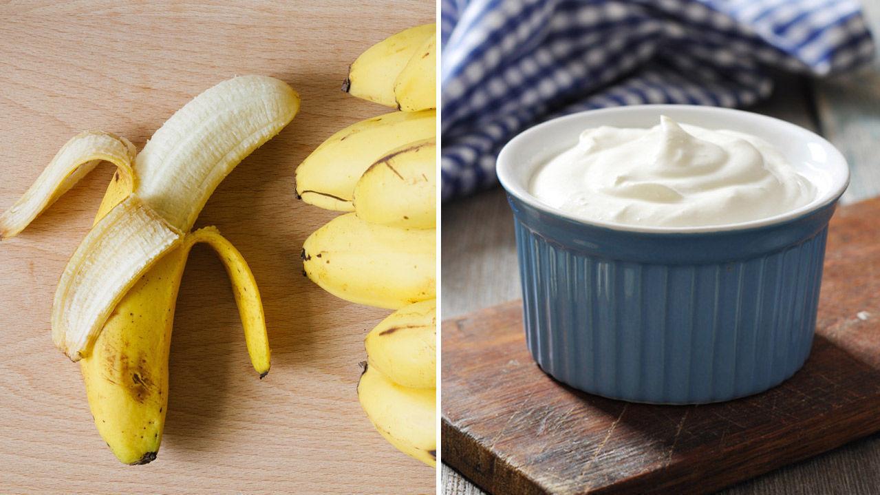 ANVENDELIG: Banan og yoghurt kan fungere glimrende som eggerstatning i bakst. Sjekk tipsene under. Foto: NTB Scanpix