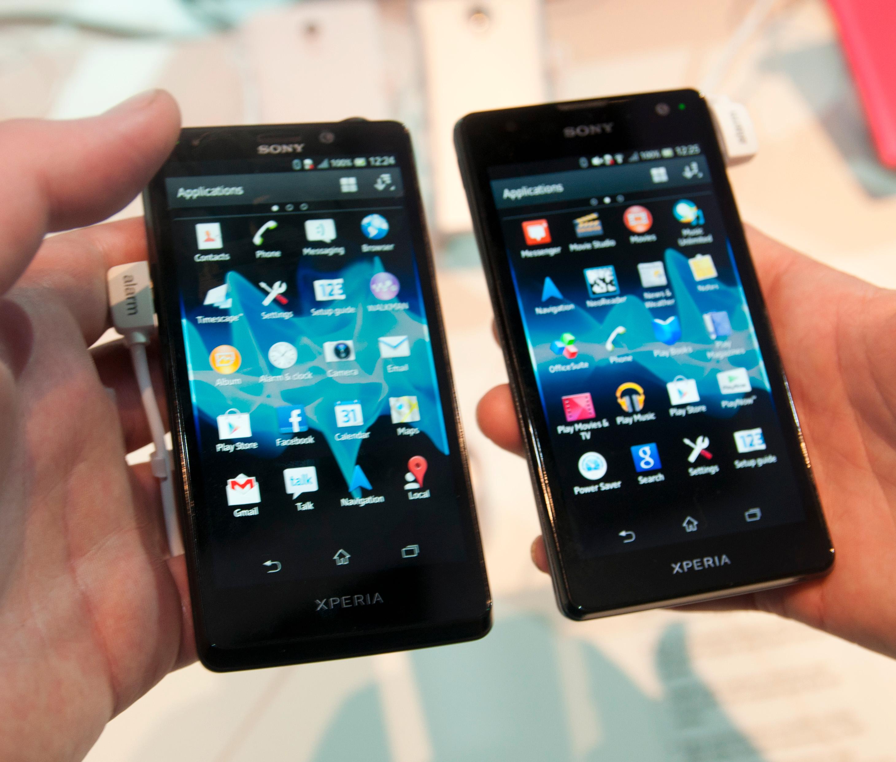 Sony lanserte to ulike versjoner av Xperia T. Den andre heter TX, og det er nesten bare designen som skiller de to telefonene.
