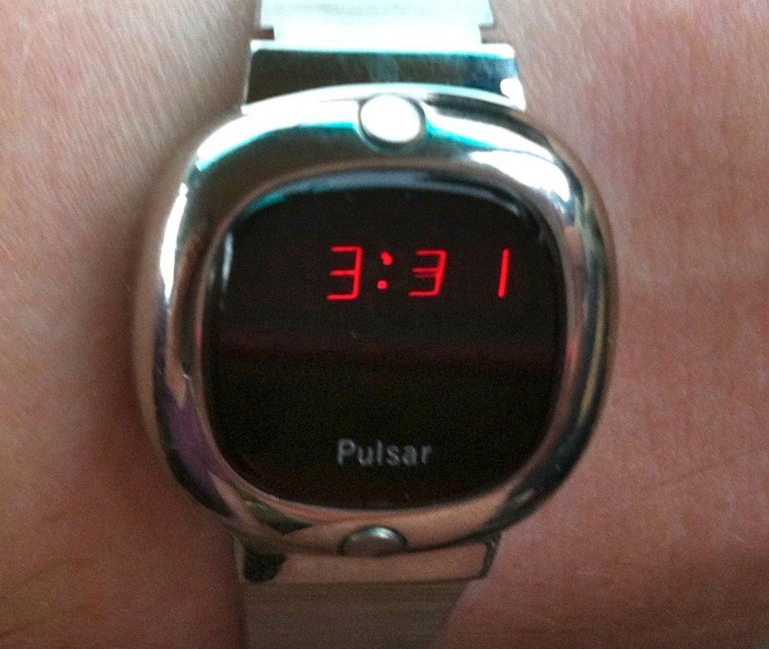 Pulsars første digitale klokke. Foto: Wikipedia