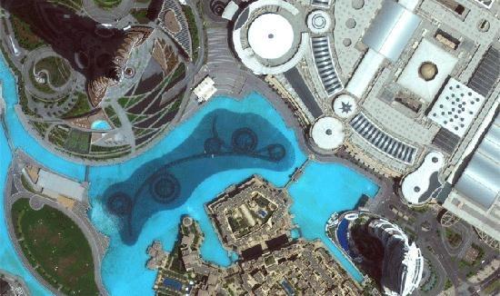 Burj Khalifa i Dubai.Foto: Bing Maps