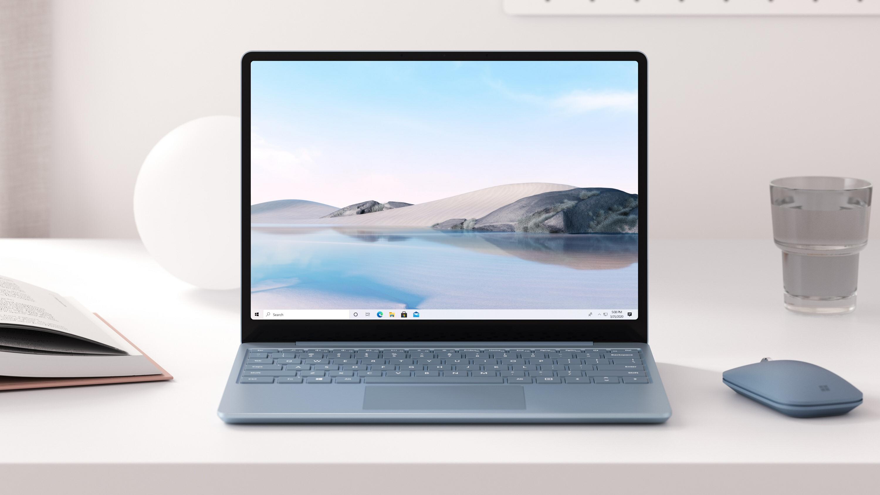 Surface Laptop Go er en mindre og rimeligere bærbar PC.