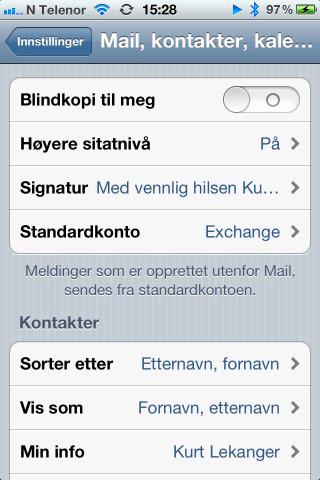 Lei "- Sendt fra min iPhone"? Det er lett å bytte den ut med noe annet.