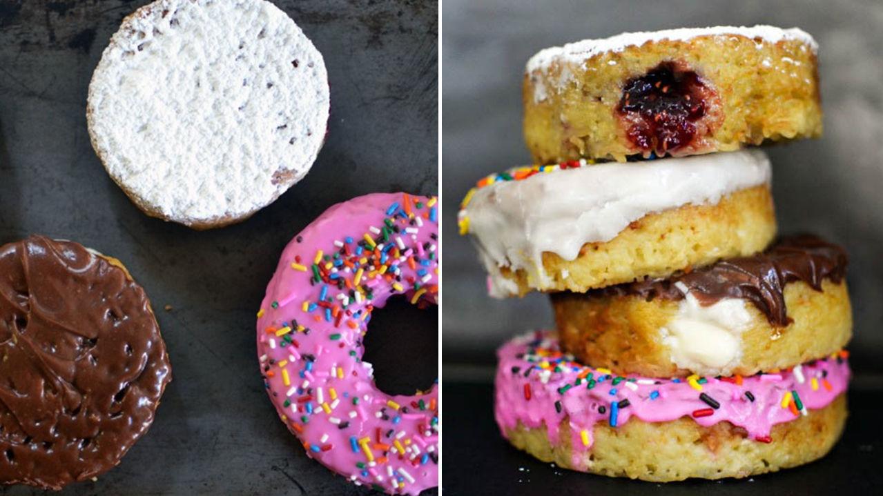 SNEDIG: Du tror det ikke før du får se det. Disse donut-ene er slettes ikke laget av klassisk deig... Foto: Culinary Bro-Down