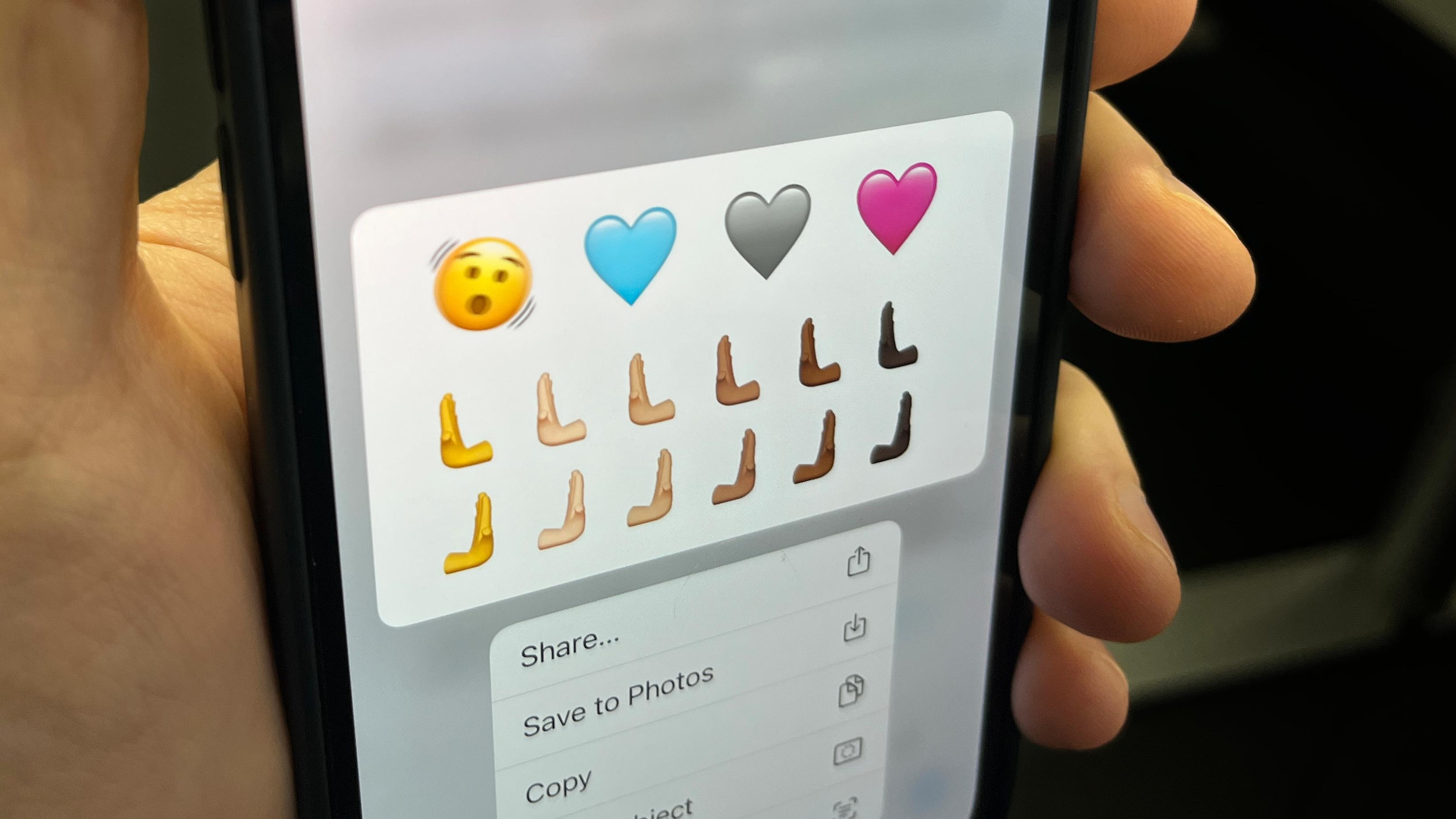 Dette er de nye emojiene som er på vei