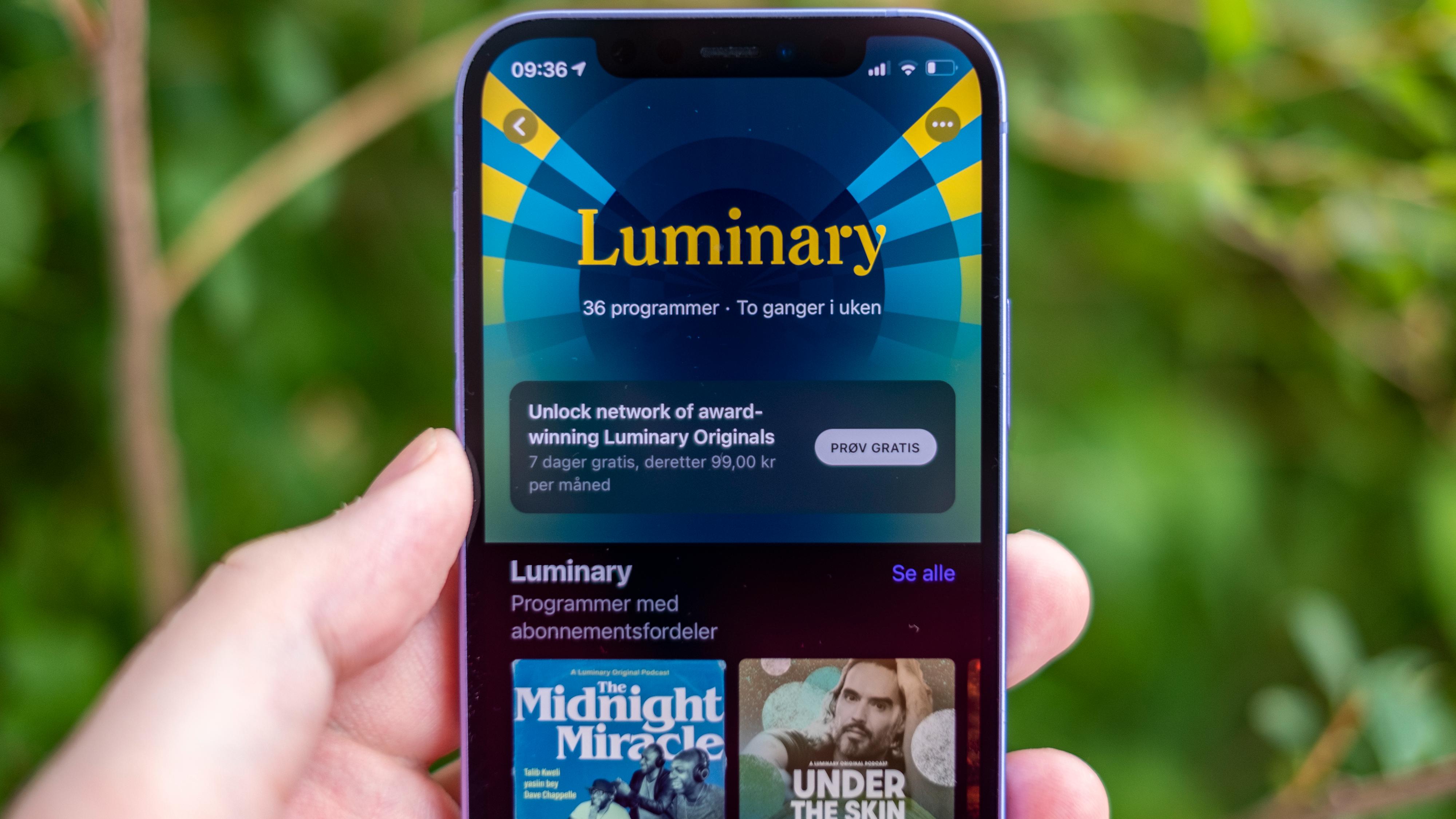 Luminary-podcasten er blant de første til å ta i bruk de nye betalte abonnementstjenestene hos Apple - der kan du blant annet høre fra Dave Chapelle, Talib Kweli og Mos Def.