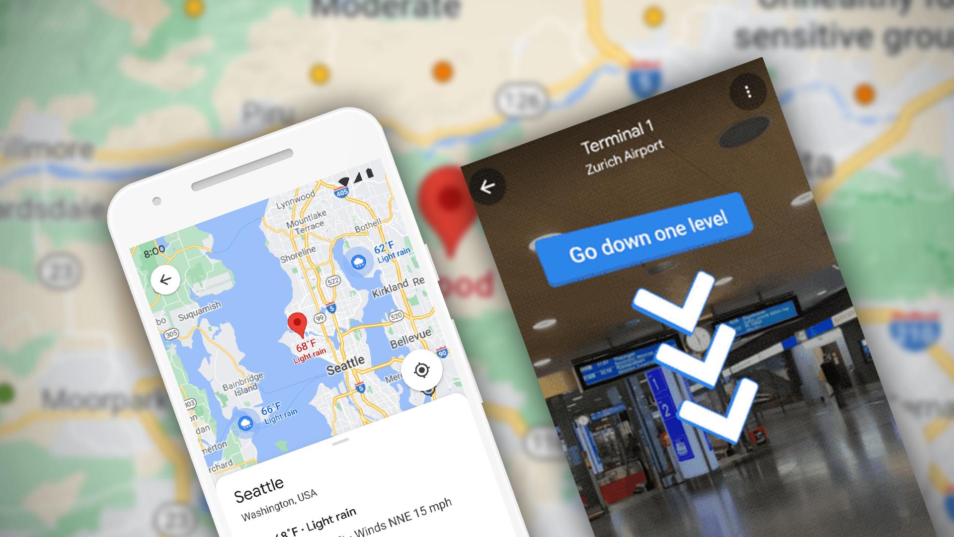 Snart får Google Maps innendørs-navigering
