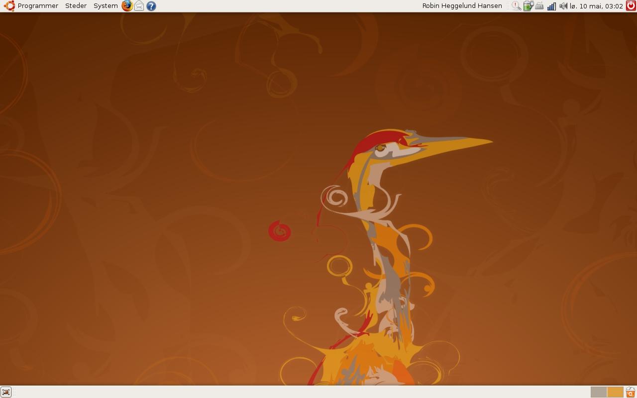 The Ubuntu desktop
Click for a larger image