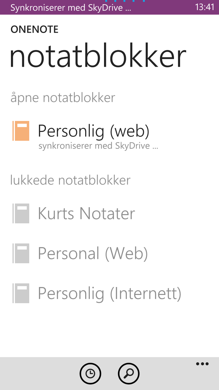 OneNote er en utmerket notatblokk-app som synkroniserer notatene dine mellom PC og mobil.